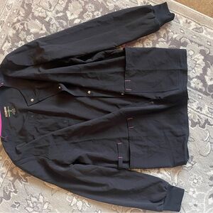 Black Scrub Jacket